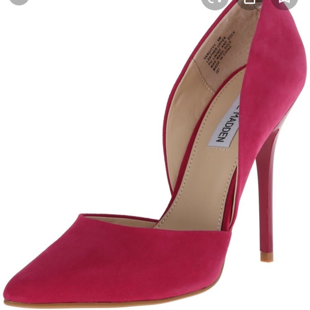 Steve Madden Maroon Varsity pumps